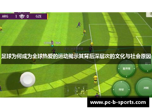 足球为何成为全球热爱的运动揭示其背后深层次的文化与社会原因
